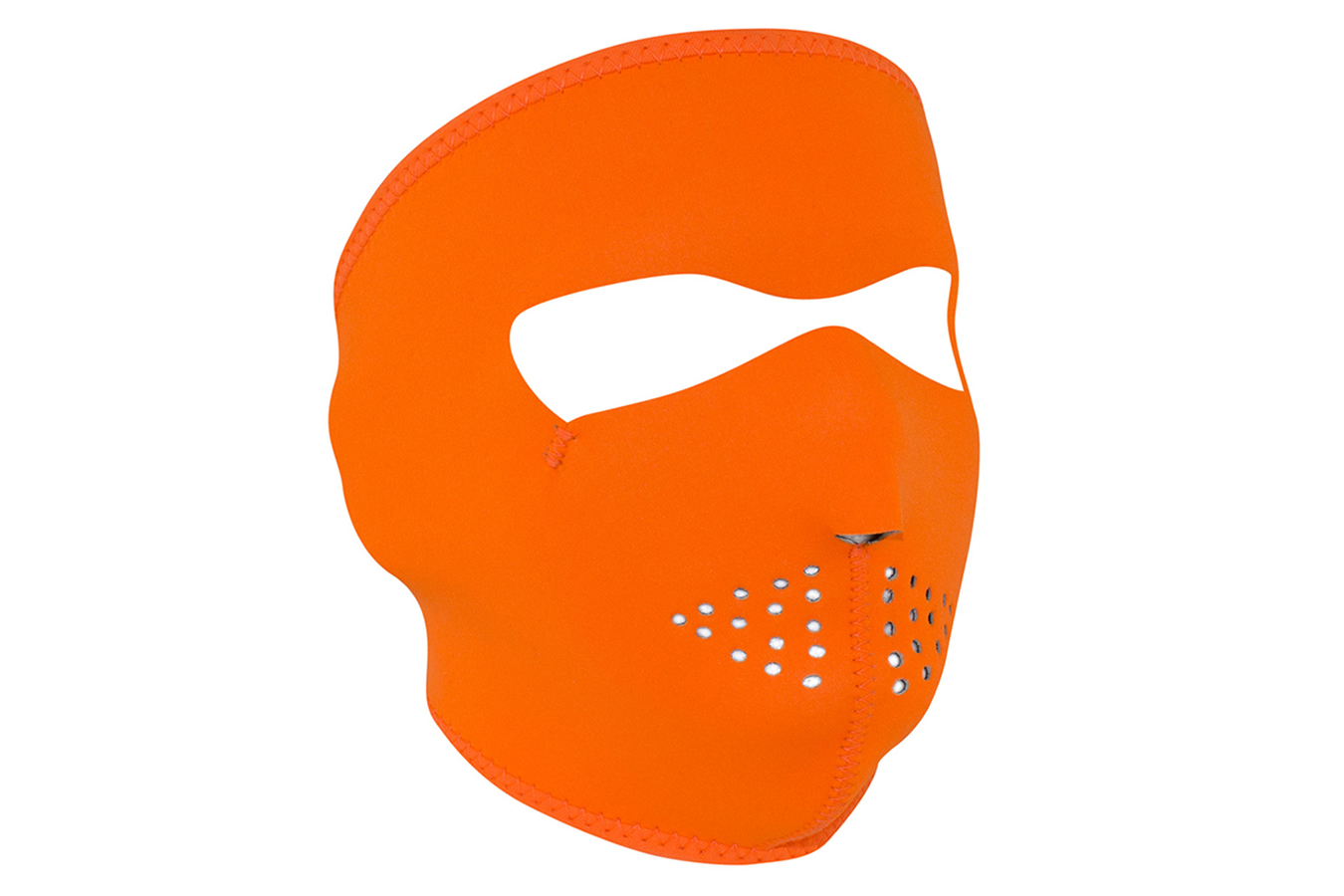 Zan Headgear Full Face Mask, Neoprene, High Visibility Orange Vance