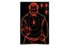 BIRCHWOOD CASEY SHOOT-N-C BAD GUY 12X18 SILHOUETTE