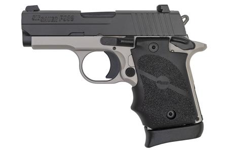 P938 GHOST 9MM GRY PVD 7 RNDS AMBI SAFETY 