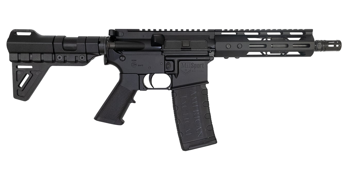 American Tactical Imports Milsport 5.56mm AR15 Pistol with MLOK