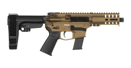 CMMG Banshee 300 MkG 45 ACP Semi-Automatic Pistol with Burnt Bronze Cerakote Finish