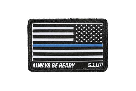 THIN BLUE LINE REV WOVEN PATCH