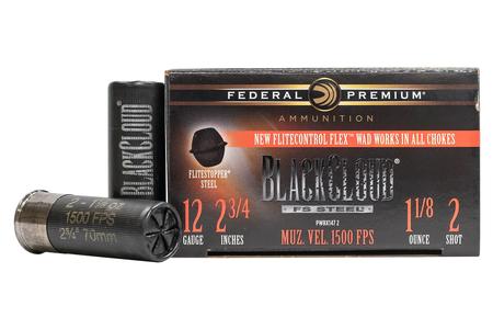 12 GA 2-3/4 IN 1-1/8 OZ 2 1,500 FPS BLACK CLOUD