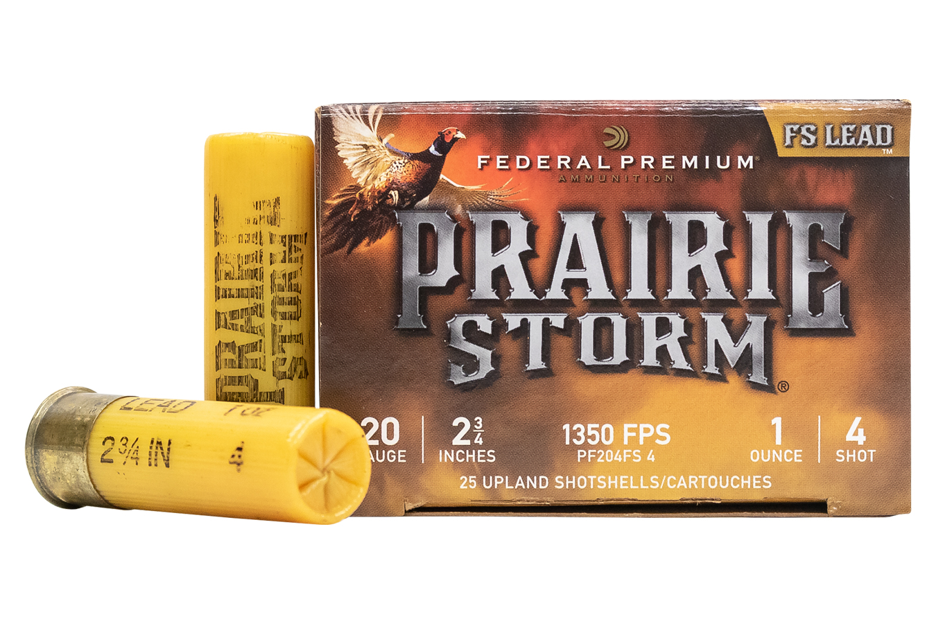 FEDERAL AMMUNITION 20 GA 2-3/4 IN 1 OZ 4 PRAIRIE STORM