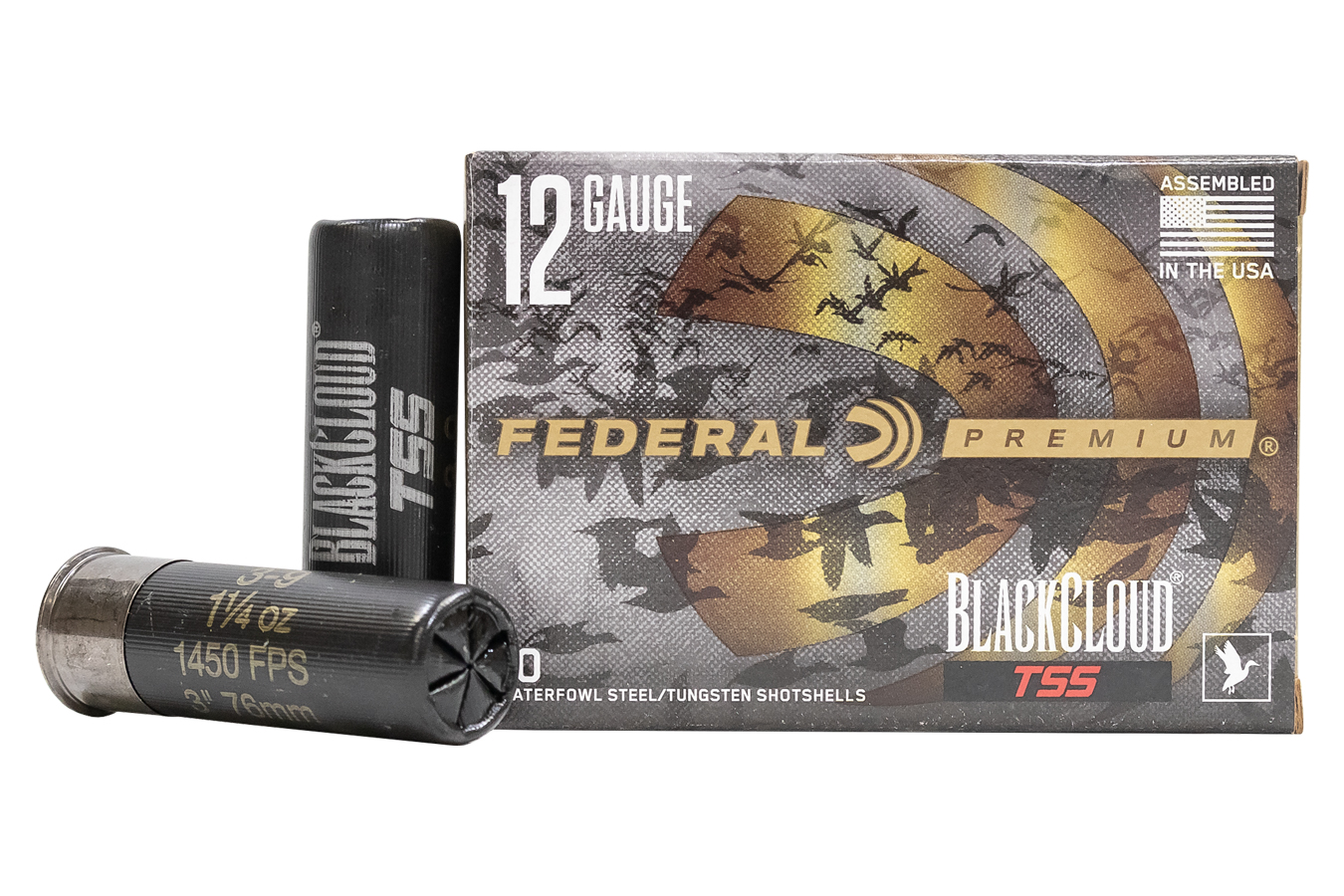 FEDERAL AMMUNITION 12 GA 3 IN 1-1/4 OZ FS 3,9 BLACK CLOUD TSS