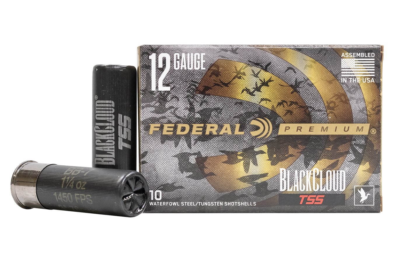 FEDERAL AMMUNITION 12 GA 3 IN 1-1/4 OZ FS 7,BB BLACK CLOUD TSS