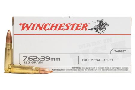 WINCHESTER AMMO 7.62x39mm Russian 123 Grain Full Metal Jacket 20/Box