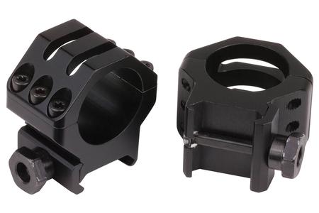 SIX HOLE TACTICAL-STYLE 30MM MATTE RINGS