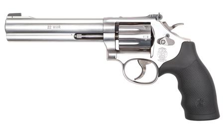 SMITH AND WESSON MODEL 648 22WMR STAINLESS DA/SA