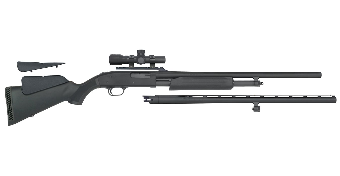 MOSSBERG 500 20 GAUGE FIELD/DEER COMBO WITH SCOPE