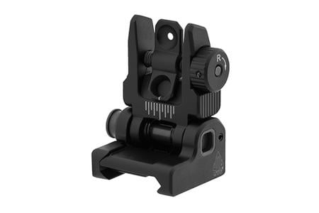 Leapers UTG Accu-Sync Spring-Loaded Flip-up AR15 Rear Sight
