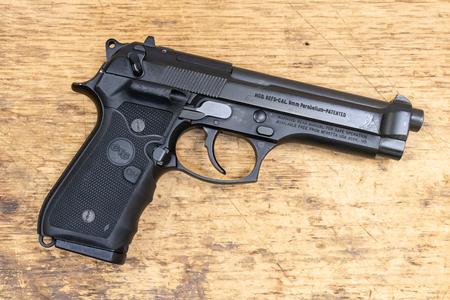 BERETTA 92FS 9mm Used Pistol with Crimson Trace Lasergrips