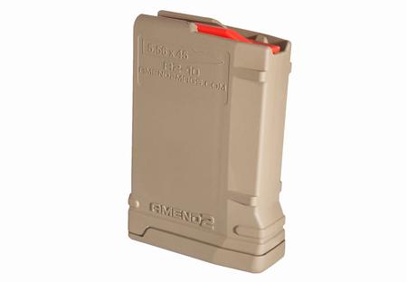 AMEND2 MOD 2 AR-15 556 10 RD FDE MAG