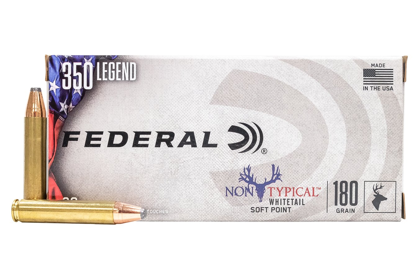 FEDERAL AMMUNITION 350 LEGEND 180 GR NON TYPICAL SOFT POINT