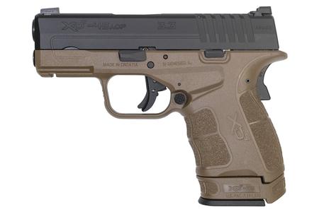 SPRINGFIELD XDS Mod.2 3.3 Single Stack 45 ACP Pistol with Tritium Front Sight and Two Tone FDE/Black Finish