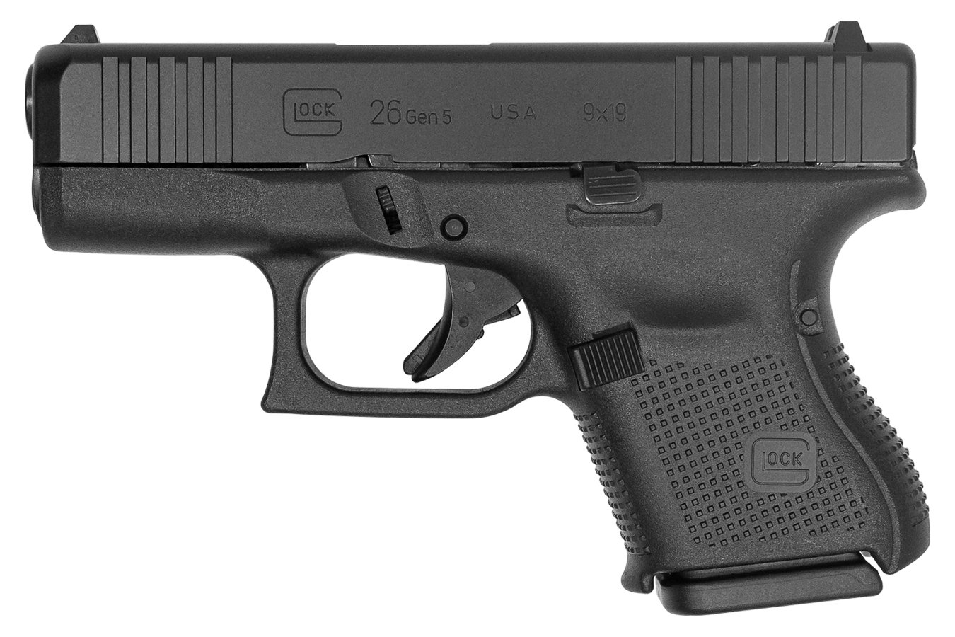 GLOCK 26 GEN5 9MM WITH FRONT SERRATIONS