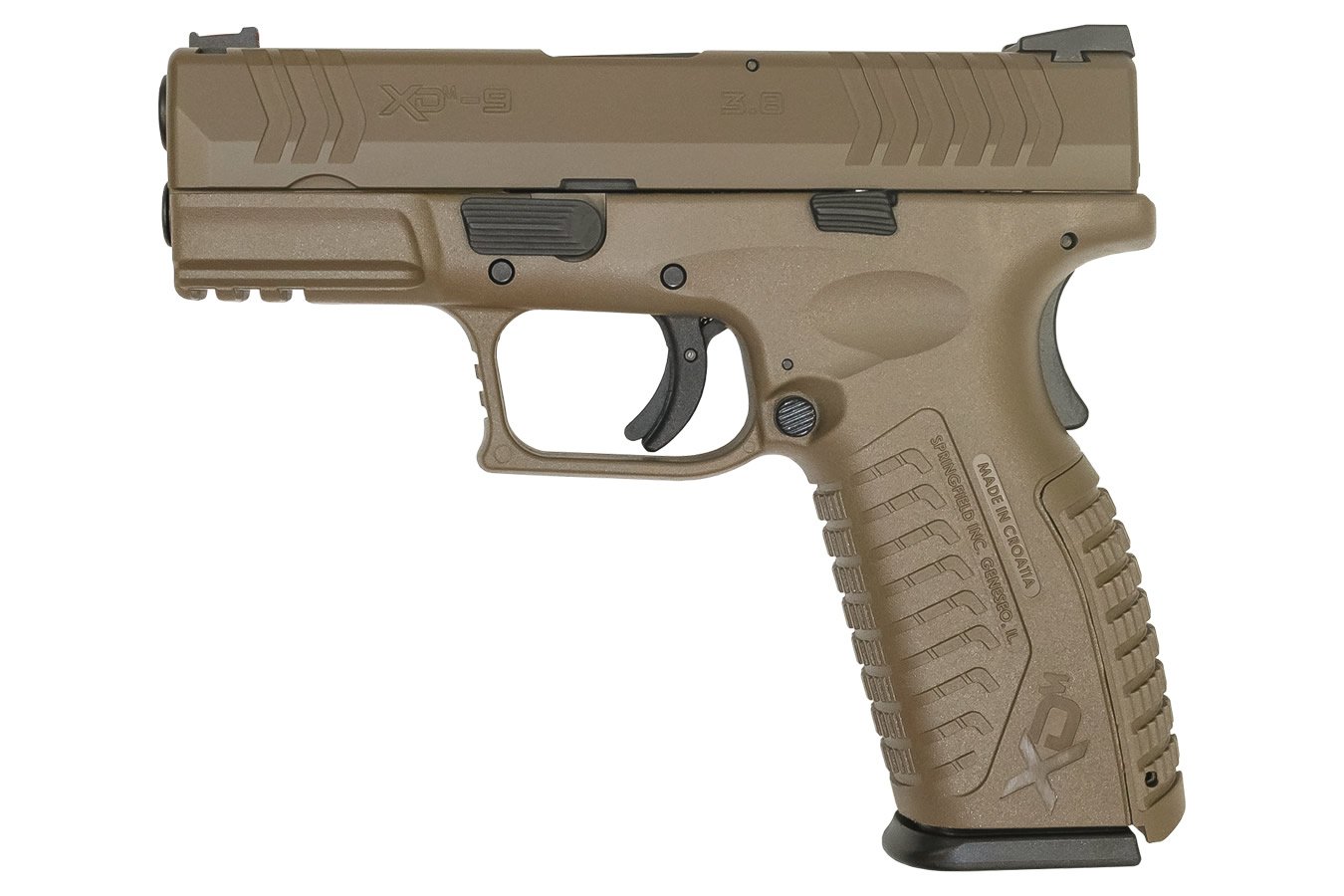 SPRINGFIELD XDM 9MM 3.8 FULL-SIZE FDE