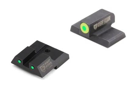 NIGHT SIGHT SET U NOTCH FOR HK VP9, P30 YELLOW DOT