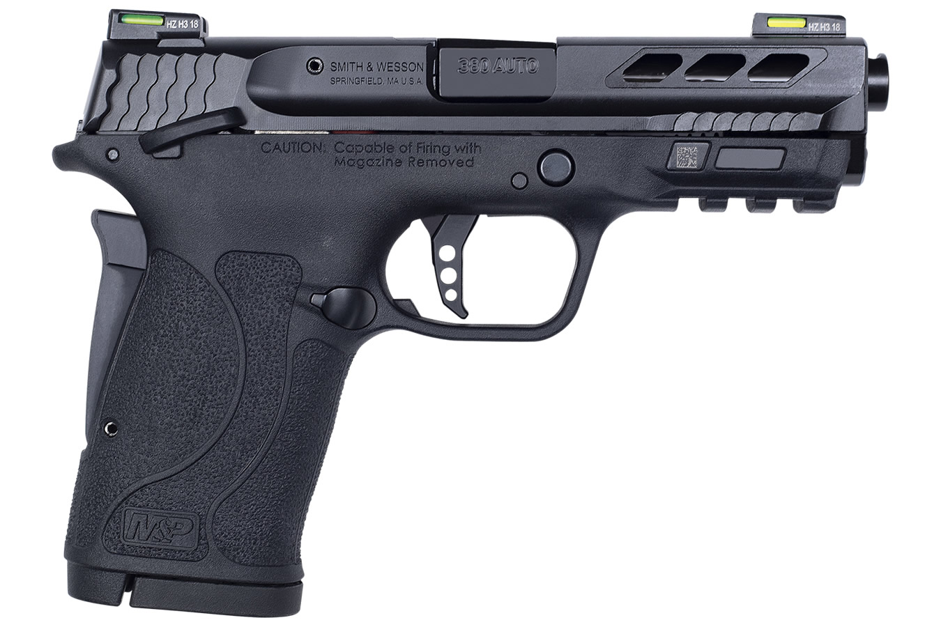 SMITH AND WESSON MP380 SHIELD EZ PERFORMANCE CENTER 380 ACP BLACK