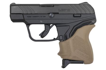 RUGER LCP II 380 ACP Carry Conceal Pistol TALO Exclusive with FDE Hogue Slip On Grip
