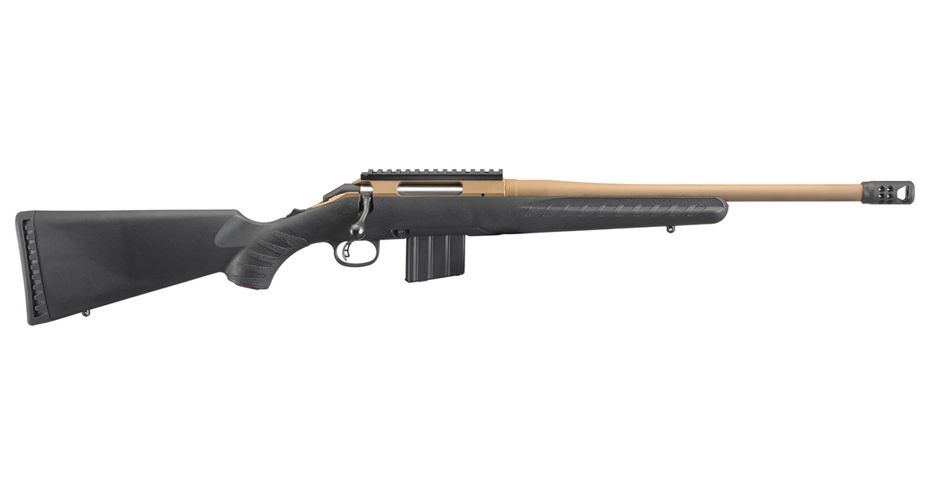 Ruger American Predator 350 Legend BoltAction Rifle with Dark Earth