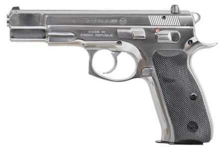 CZ 75 B 9mm Pistol with High Polished Stainless Finish