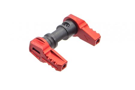 FORTIS MANUFACTURING SLS Fifty Red Skeletonized Safety Selector
