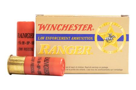 WINCHESTER AMMO 12 Gauge 2 3/4 Inch 00 Buckshot Ranger Trade Ammo 5/Box