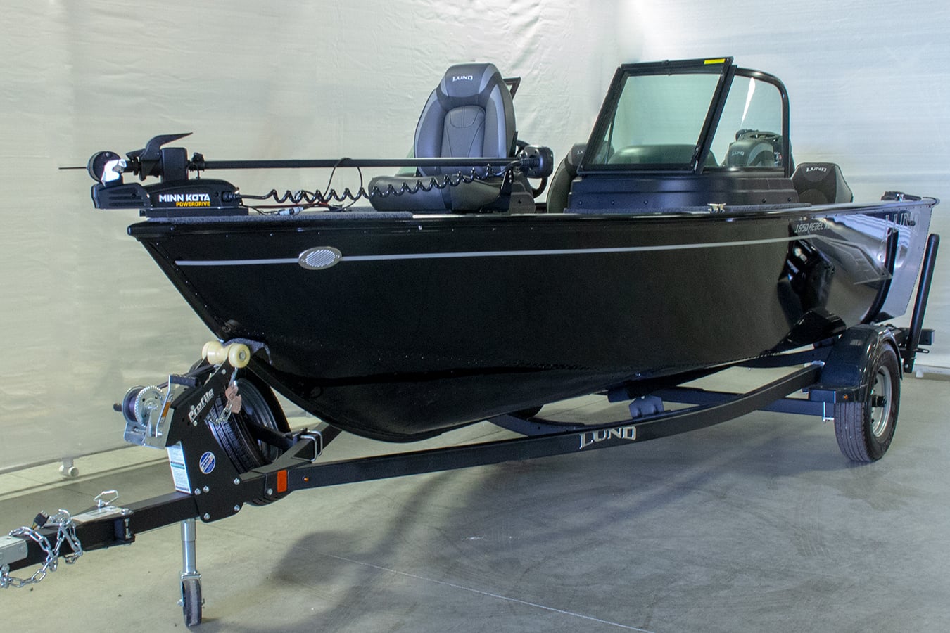 Lund 2020 1650 Rebel XL Sport Black with 90 ELPT Vance Outdoors