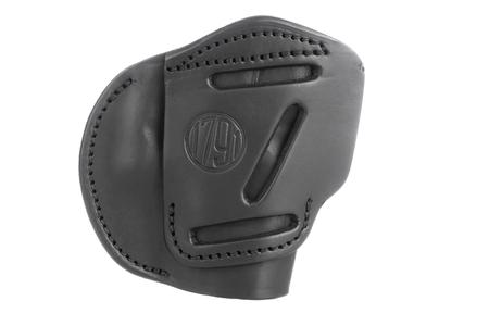 1791 GUNLEATHER 4 Way Holster IWB/OWB Size 2 Stealth Black for Glock 42/43 (Right Handed)