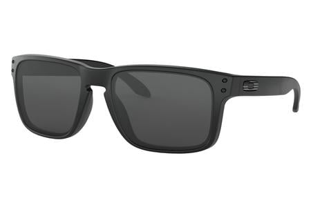 HOLBROOK BLACK FLAG COLLECTION WITH MATTE BLACK FRAME AND GREY LENSES