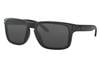 OAKLEY HOLBROOK BLACK FLAG COLLECTION WITH MATTE BLACK FRAME AND GREY LENSES