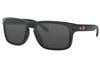 OAKLEY HOLBROOK FLAG COLLECTION WITH MATTE BLACK FRAME AND GREY LENSES