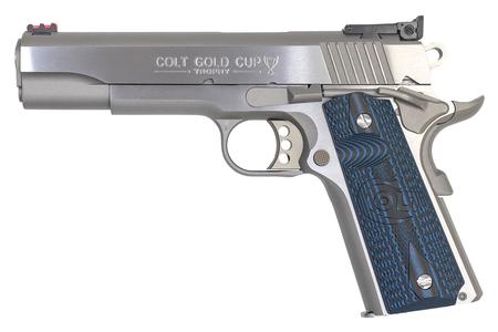 COLT 1911 Gold Cup Trophy 38 Super Stainless Pistol with G10 Grips