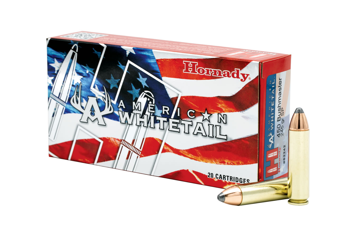 HORNADY 450 BUSHMASTER 245 GR INTERLOCK AMERICAN WHITETAIL