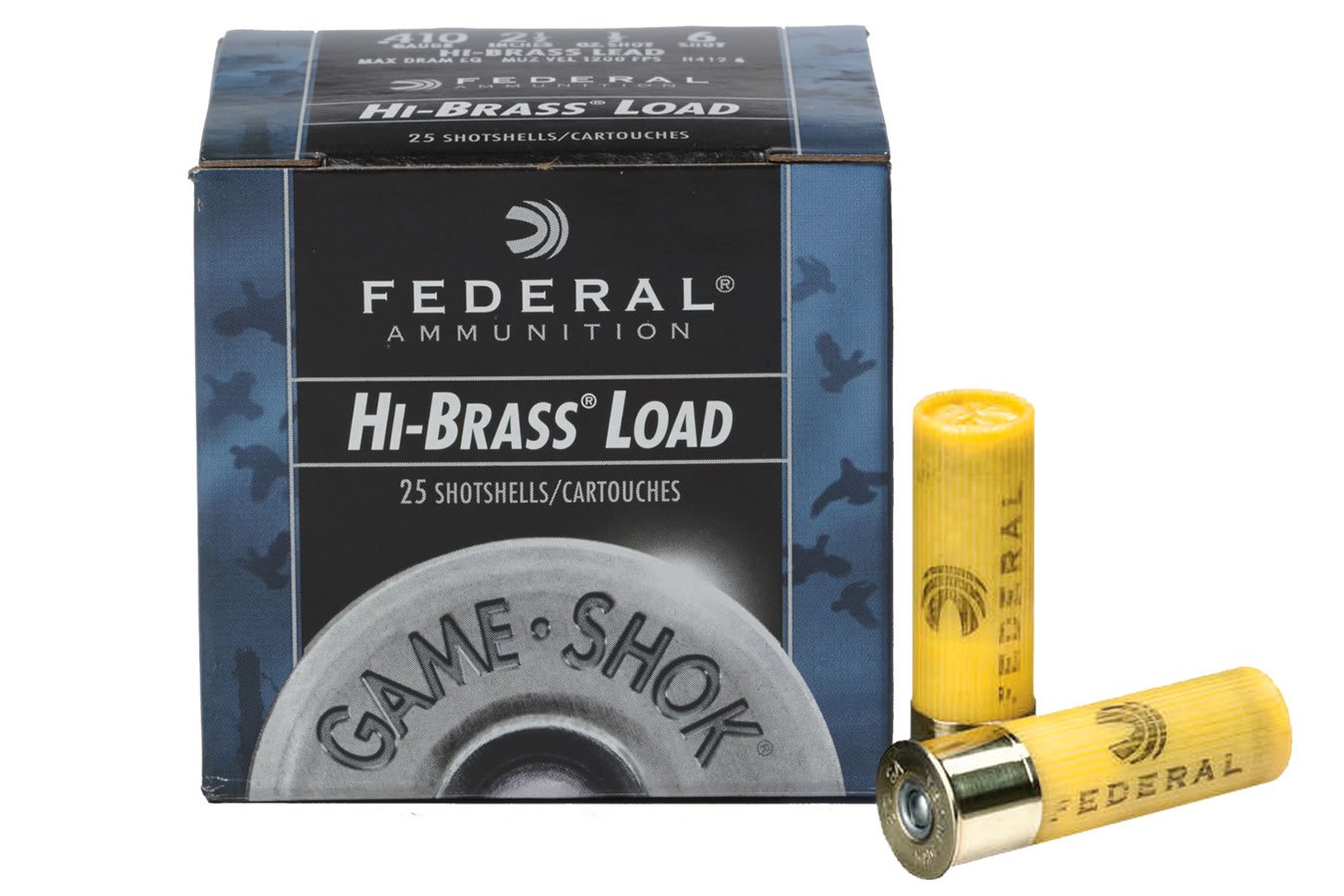 FEDERAL AMMUNITION 20 GA 2-3/4 IN  2-3/4 DE 1 OZ 5 GAME-SHOK HI-BRASS