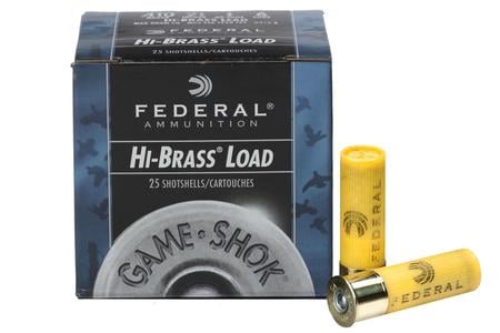 20 GA 2-3/4 IN  2-3/4 DE 1 OZ 5 GAME-SHOK HI-BRASS