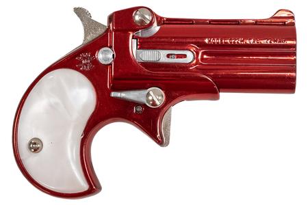 COBRA ENTERPRISE INC 22 WMR Classic Derringer with Ruby Red Finish and Pearl Grips