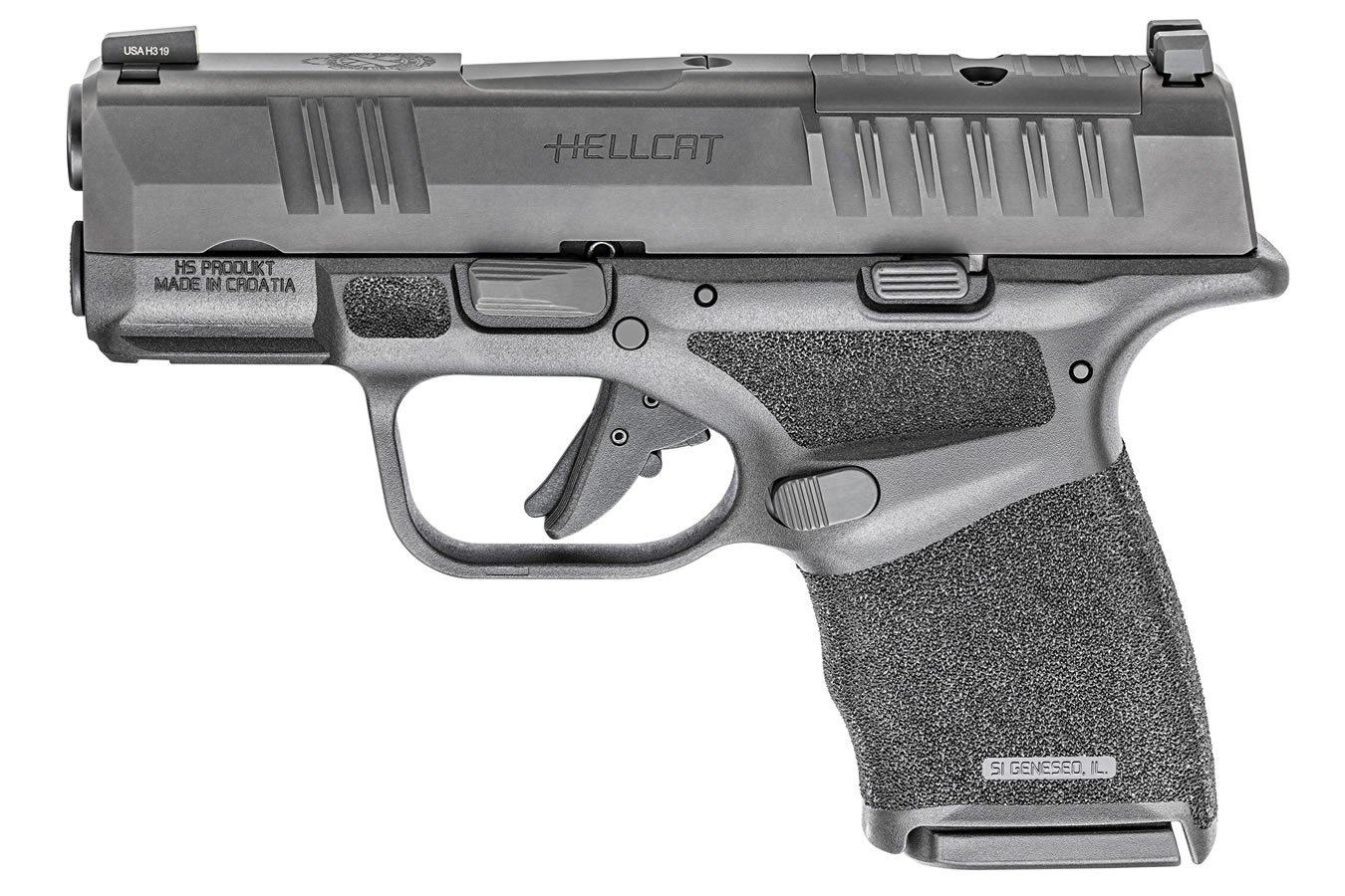 SPRINGFIELD HELLCAT 9MM BLACK OPTICS READY PISTOL