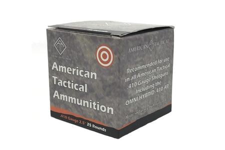 ATI 410 Gauge 2 1/2 Inch Rifled Slug 25/Box