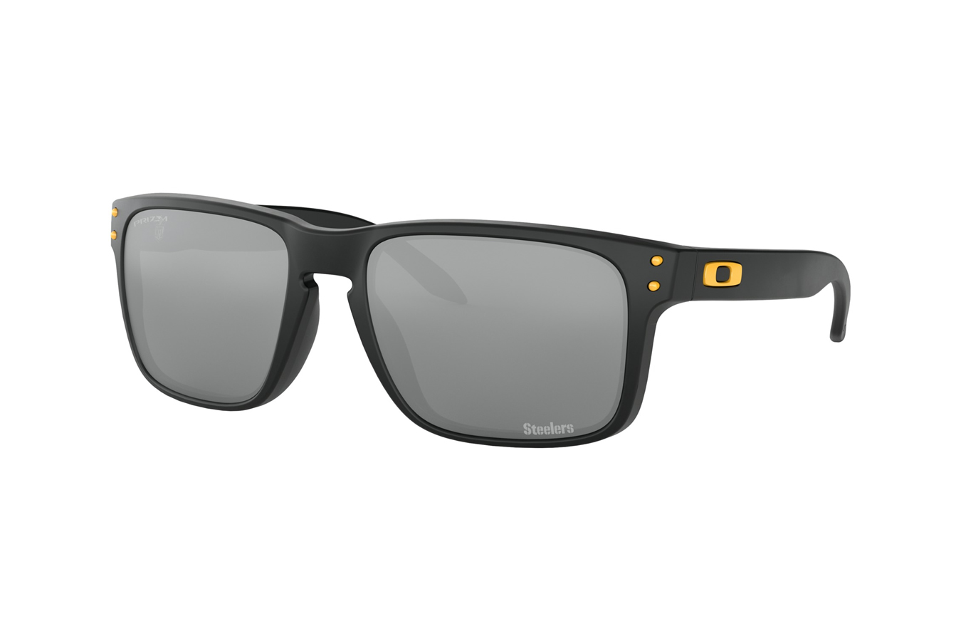 Oakley Holbrook Pittsburg Steelers NFL Collection with Matte Black Frame and Prizm Black Lenses