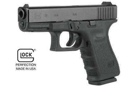 GLOCK 19 Gen3 9mm 15-Round Pistol (Made in USA)