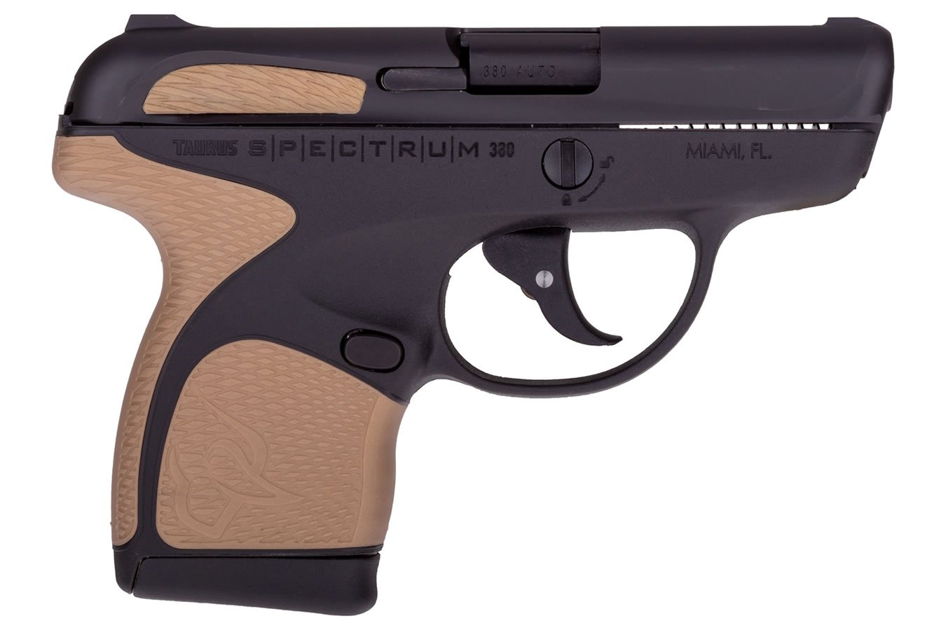 TAURUS SPECTRUM .380 AUTO BLACK/BRONZE GOLD