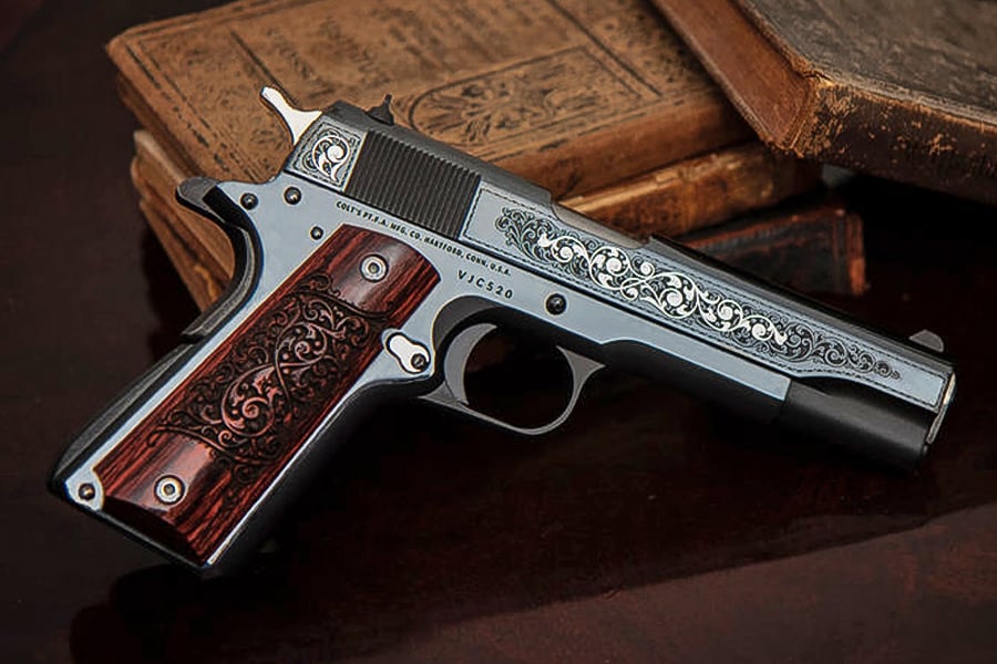 COLT 1911 45 ACP GUSTAVE YOUNG ENGRAVER SERIES