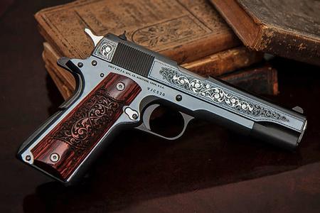 COLT 1911 45 ACP Gustave Young Engraver Series Special Edition Pistol