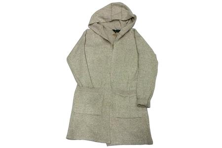 HOODED CARDIGAN