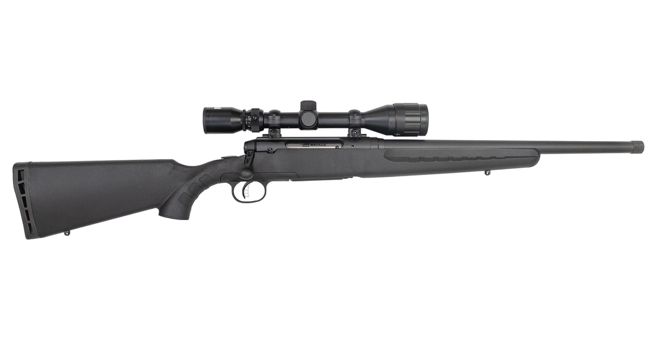 SAVAGE AXIS II XP HB 350 LEGEND 4-12X40 BLACK STOCK