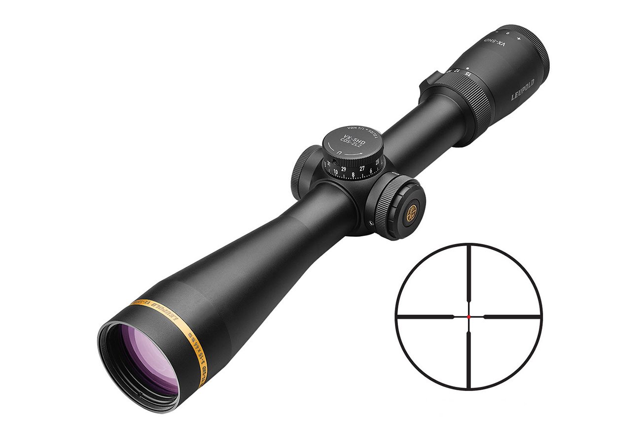 LEUPOLD VX-5HD 3-15X44 (30MM) CDS-ZL2 SIDE FOCUS ILLUM. FIREDOT DUPLEX