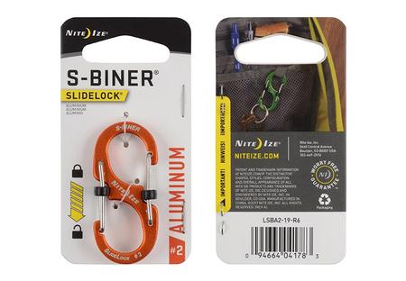 S-BINER SLIDELOCK ALUMINUM #2