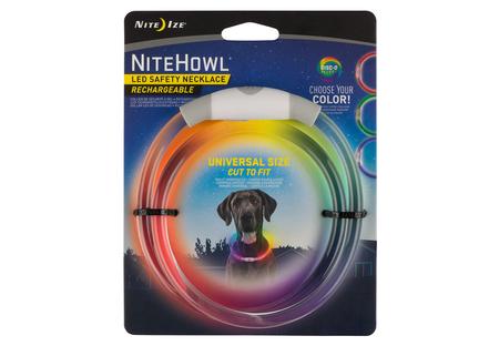 NITEHOWL RECHARGEABLE LED SAFETY NECKLACE